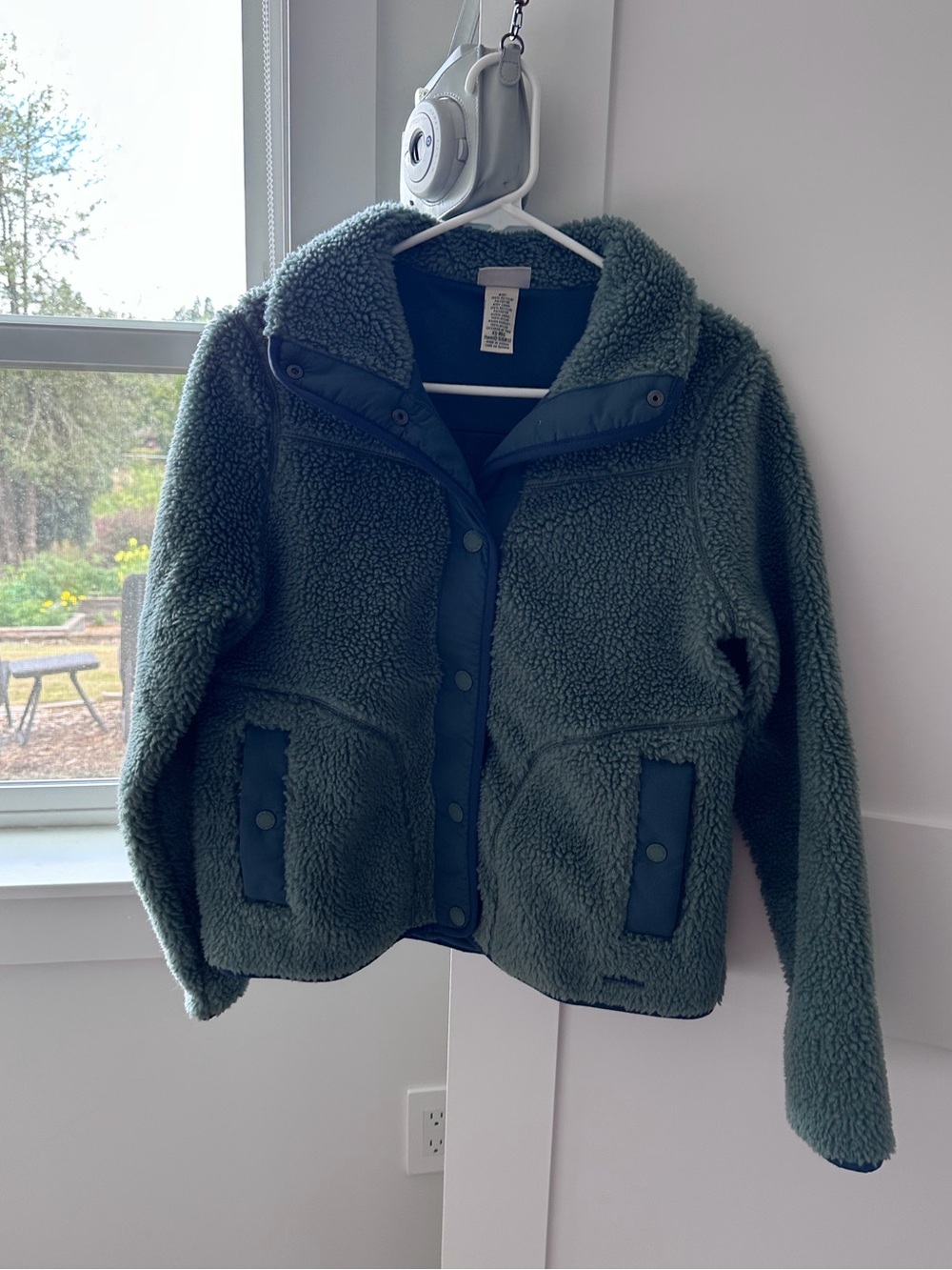 Cozy Sherpa Jacket - Green